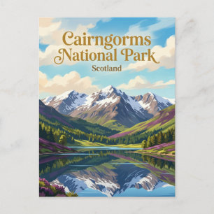 Postal Parque Nacional Cairngorms Escocia