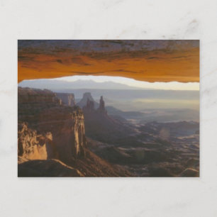 Postal PARQUE NACIONAL CANYONLANDS, UTAH. EE. UU. Vista