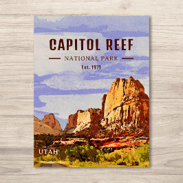 Postal Parque nacional Capitol Reef