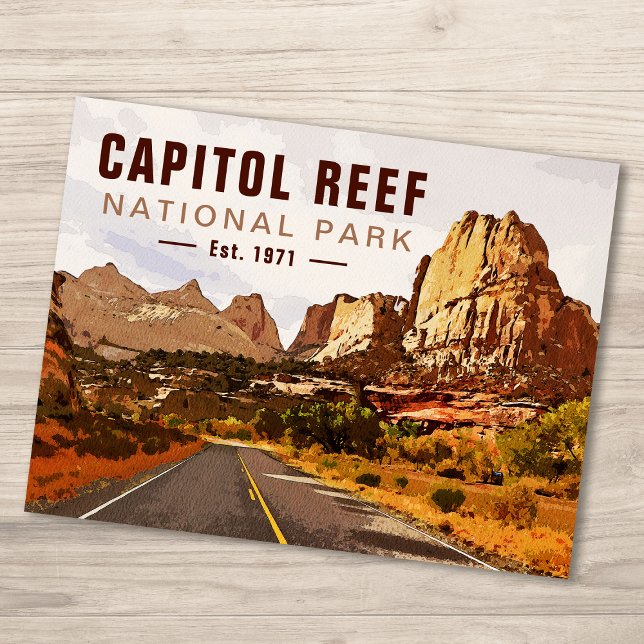Postal Parque nacional Capitol Reef (Subido por el creador)