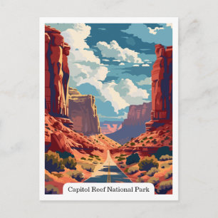 Postal Parque Nacional Capitol Reef, Utah EE. UU.