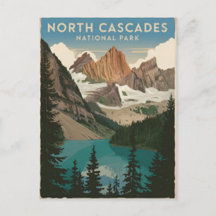 Postal Parque nacional Cascades del Norte