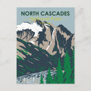 Postal Parque nacional Cascades Norte Monte Triumph Vinta