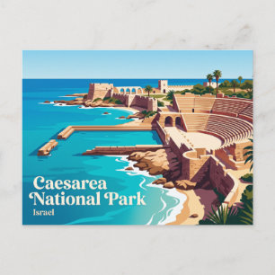 Postal Parque Nacional Cesarea Israel