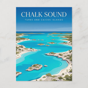 Postal Parque Nacional Chalk Sound Islas Turcas y Caicos