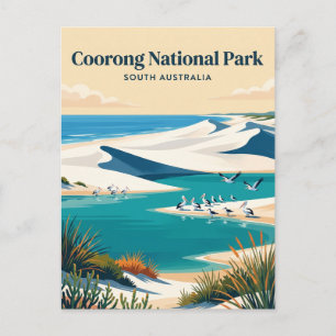 Postal Parque Nacional Coorong Australia