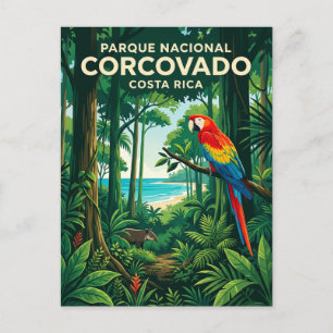 Postal Parque Nacional Corcovado Costa Rica