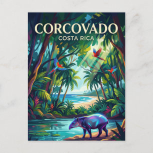 Postal Parque Nacional Corcovado Costa Rica