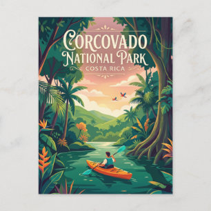 Postal Parque Nacional Corcovado Costa Rica