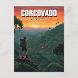 Postal Parque nacional Corcovado de Costa Rica