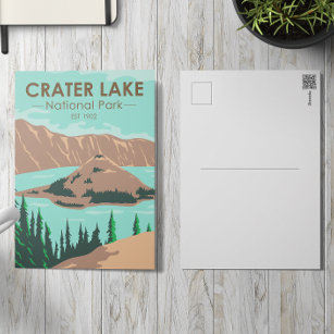 Postal Parque nacional Crater Lake