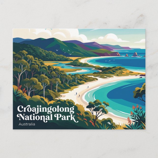 Postal Parque Nacional Croajingolong Australia (Anverso)