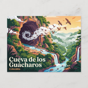 Postal Parque Nacional Cueva de los Guácharos Colombia