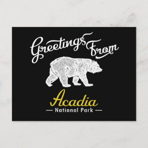Postal Parque nacional de Acadia