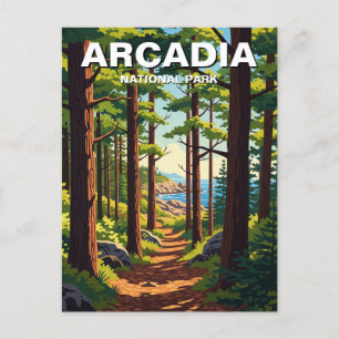 Postal Parque nacional de Arcadia