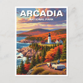 Postal Parque nacional de Arcadia