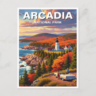 Postal Parque nacional de Arcadia