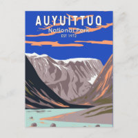 Parque nacional de Auyuittuq Canadá Viaje Vintage