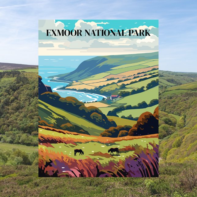 Postal Parque nacional de Exmoor, Inglaterra Viaje Viaje  (Subido por el creador)