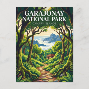 Postal Parque Nacional de Garajonay España
