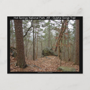 Postal Parque nacional de Hot Springs, Sendero de la garg
