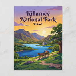 Postal Parque Nacional de Killarney Irlanda