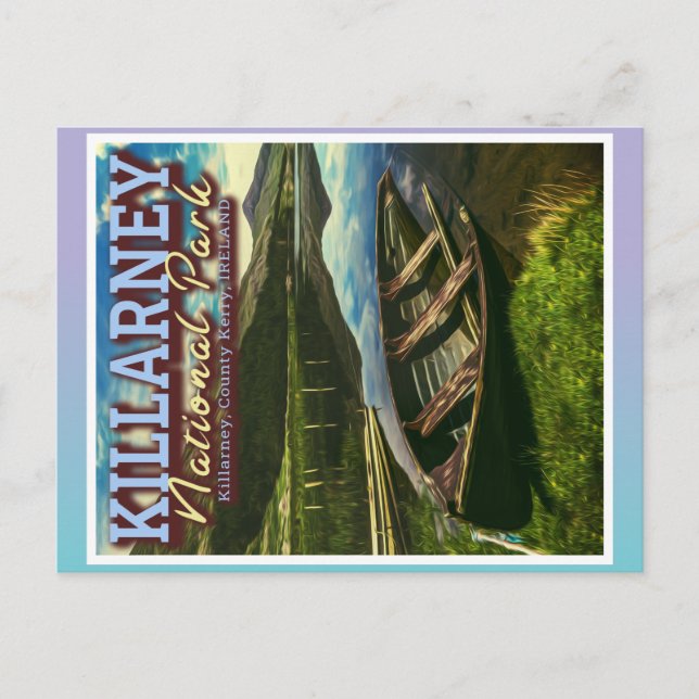 POSTAL PARQUE NACIONAL DE KILLARNEY - KILLARNEY IRLANDA (Anverso)