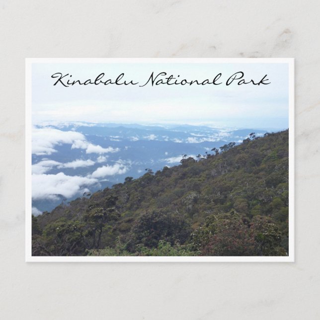 Postal parque nacional de kinabalu (Anverso)