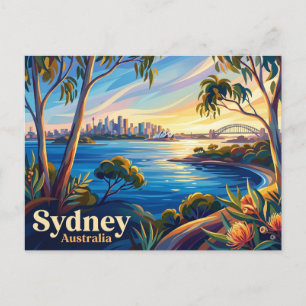 Postal Parque Nacional de la Bahía de Sídney Australia