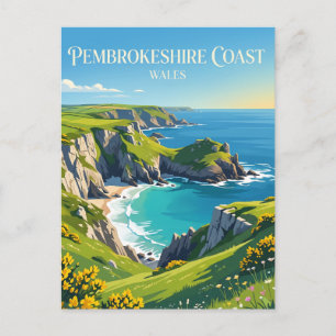 Postal Parque Nacional de la Costa de Pembrokeshire Reino
