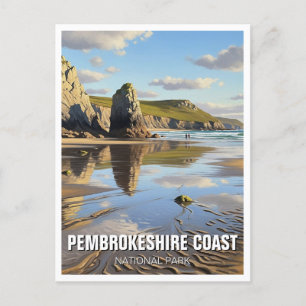 Postal Parque nacional de la costa de Pembrokeshire Viaje