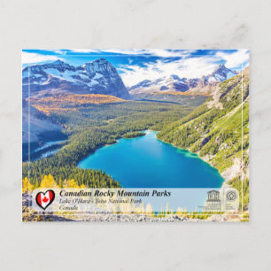 Postal Parque nacional de la UNESCO WHS - Yoho