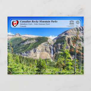 Postal Parque nacional de la UNESCO WHS - Yoho