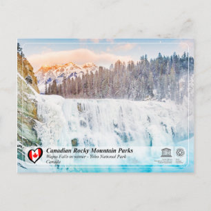 Postal Parque nacional de la UNESCO WHS - Yoho