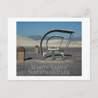 Postal Parque nacional de las Arenas Blancas Nuevo México