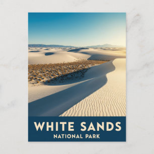 Postal Parque nacional de las Arenas Blancas Nuevo México