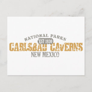 Postal Parque nacional de las Cavernas de Carlsbad