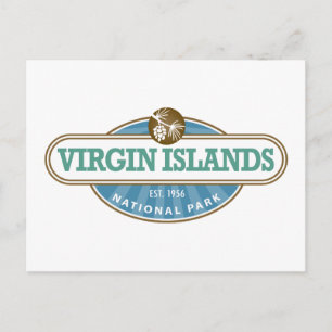 Postal Parque nacional de las Islas Vírgenes