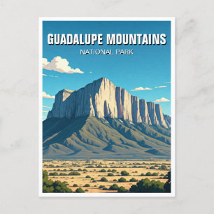Postal Parque nacional de las montañas Guadalupe