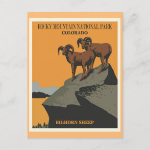 Postal Parque nacional de las Montañas Rocosas