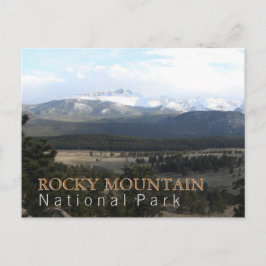 Postal Parque nacional de las Montañas Rocosas