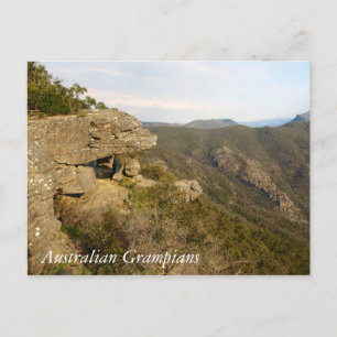 Postal Parque nacional de los Grampians de los Balcones,