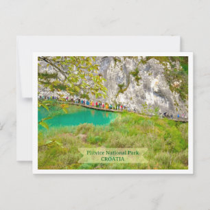 Postal Parque Nacional de los Lagos de Plitvice, CROACIA