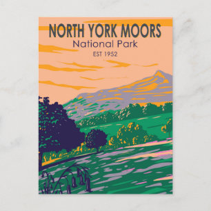 Postal Parque nacional de los moros del norte de York