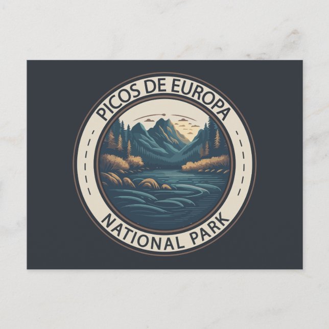 Postal Parque nacional de los Picos de Europa España Viaj (Anverso)