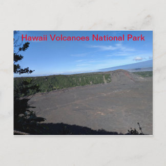 Postal Parque nacional de los Volcanes de Hawái Kilauea I