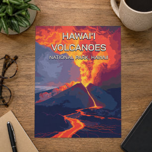 Postal Parque Nacional de los Volcanes de Hawai'i Hawaii