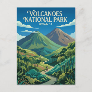 Postal Parque Nacional de los Volcanes Ruanda