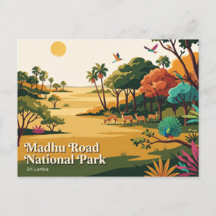 Postal Parque Nacional de Madhu Road Sri Lanka
