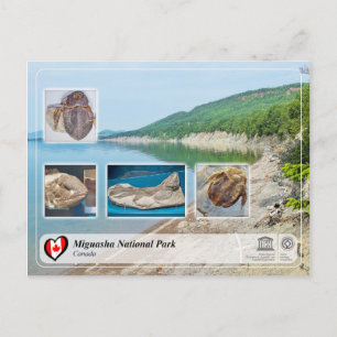 Postal Parque nacional de Miguasha